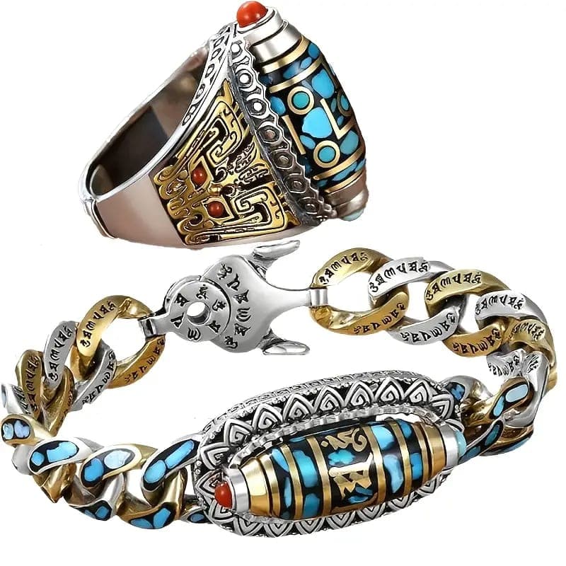 Spiritual bracelet with protective colors